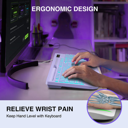 Wired Keyboard Purple