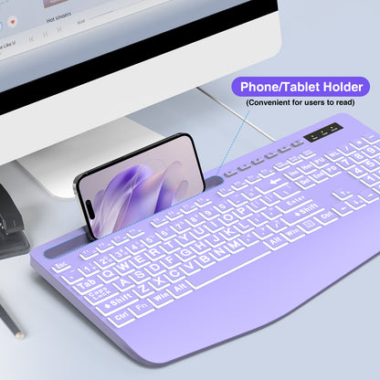 Wired Keyboard Purple